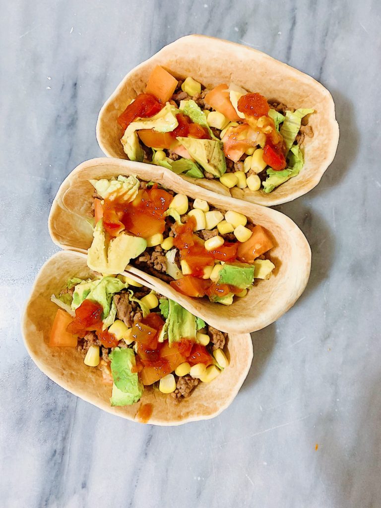 Beef Mince Tacos ~ Rachel's Touch of Health